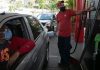 suministro de combustible por placa