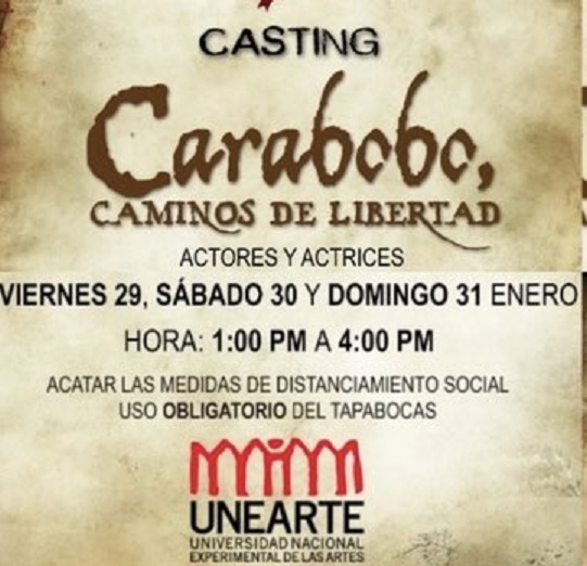 Miniserie carabobo, Caminos de Libertad 2 Miniserie carabobo, Caminos de Libertad-unearte