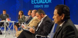 debate presidencial en Ecuador