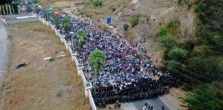 migrantes hondureños