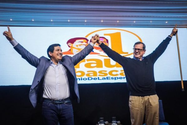 Andrés Arauz aseguraba segunda vuelta
