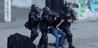 policía colombiana