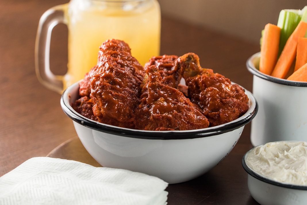 Alitas crujientes picositas