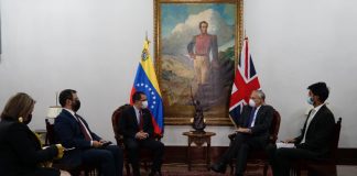 Arreaza-Embajador británico