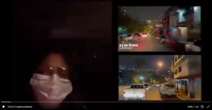 Delcy Rodríguez-patrullaje-Caracas-covid-19