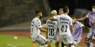Soteldo-Santos- Lara- Copa Libertadores