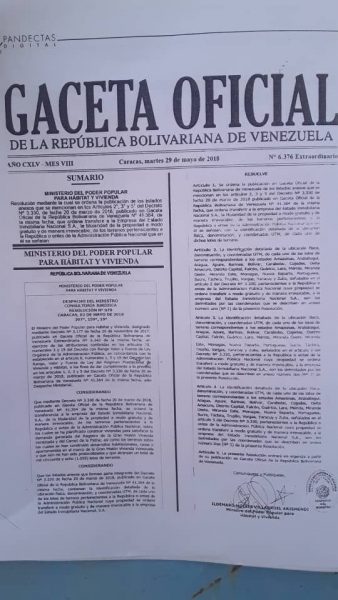 Asamblea viviendo venezolano