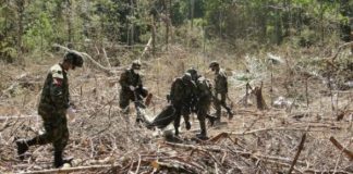 bombardeo en Guaviare