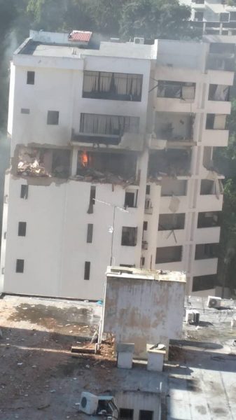 explosión en apartamento-El Bosque 2