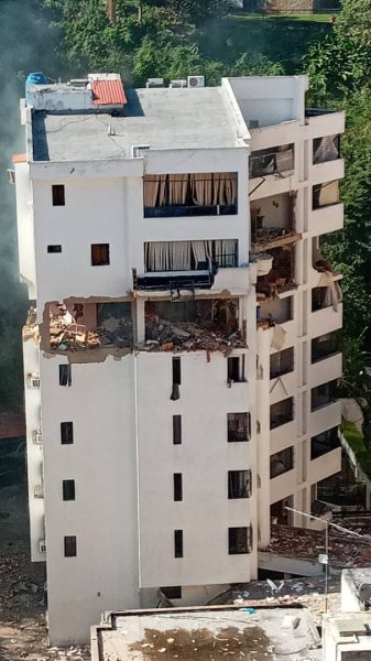 explosión en apartamento-El Bosque 5