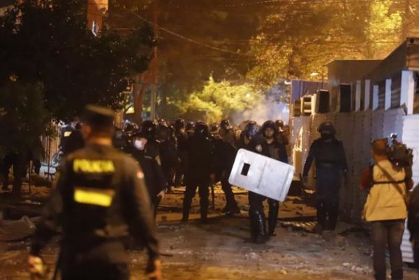 protestas en Paraguay