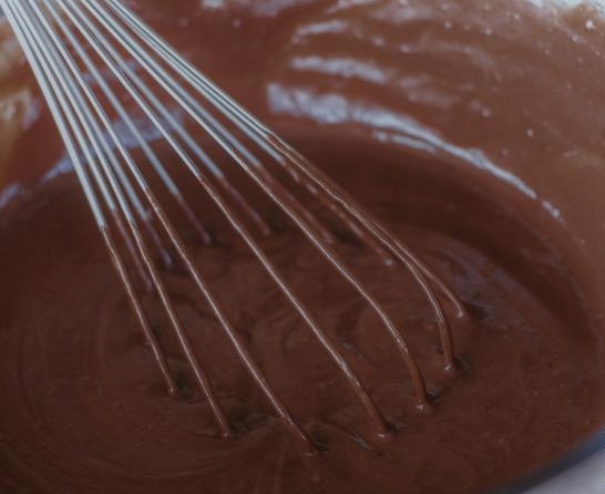 torta húmeda de chocolate