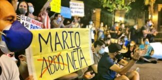 protestas en Paraguay
