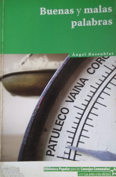 Buenas y malas palabras-6ta feria de libros leídos