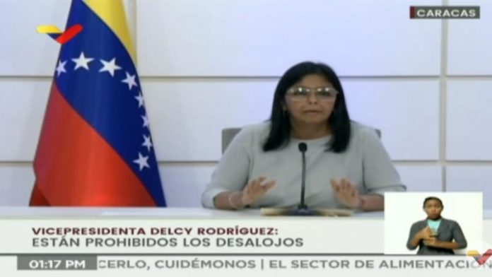 Delcy bonos por Sistema Patria