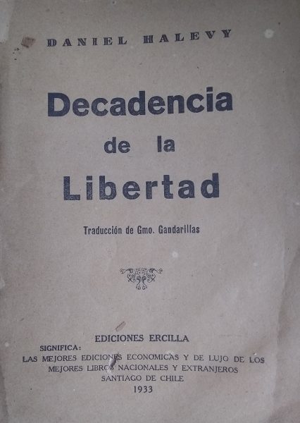 Decadencia de libertad-6ta feria de libros leídos