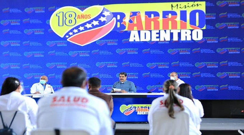 Pdte. Maduro celebra creación de la Misión Barrio Adentro Pdte. Maduro celebra creación de la Misión Barrio Adentro
