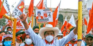 candidato de izquierda en Perú
