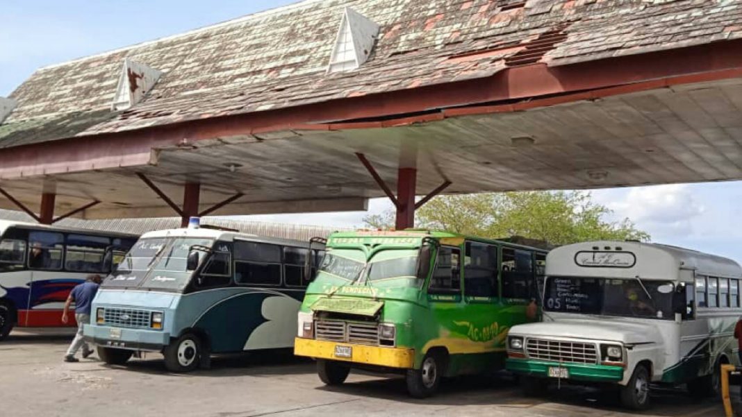 suspensión del transporte interurbano