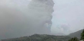 Volcán en San Vicente