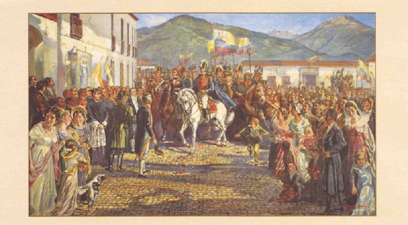 Bo Bolívar fue aclamado Libertador