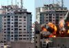 Israel bombardea sede de medios de comunicación en Gaza bombardeos en Gaza