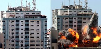 bombardeos en Gaza