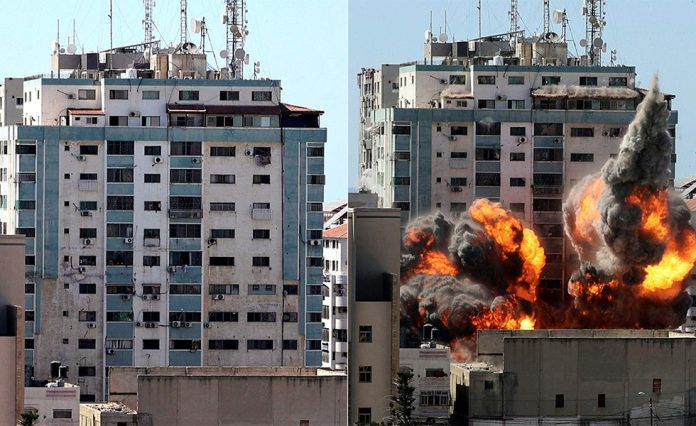 bombardeos en Gaza