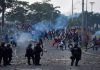 Represión a protestas en Cali
