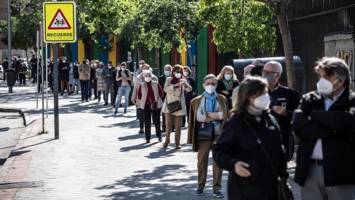 Afluencia masiva de votantes