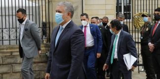 Iván Duque y Comité del Paro