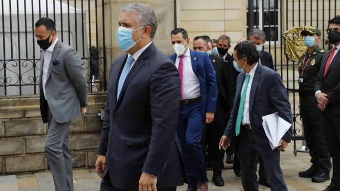 Iván Duque y Comité del Paro