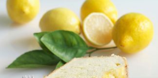 Bizcocho pound cake de limón