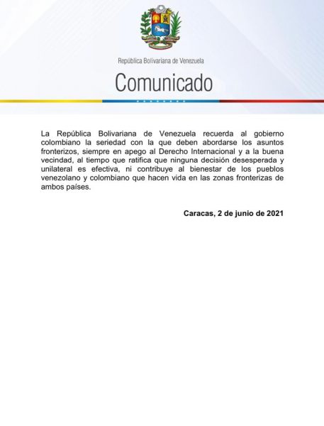 comunicado 2