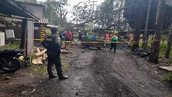 Explosión en una mina colombiana