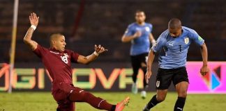 Venezuela empató con Uruguay