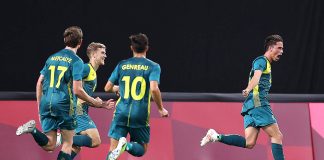 Argentina cayó en su debut olimpico ante Asustralia