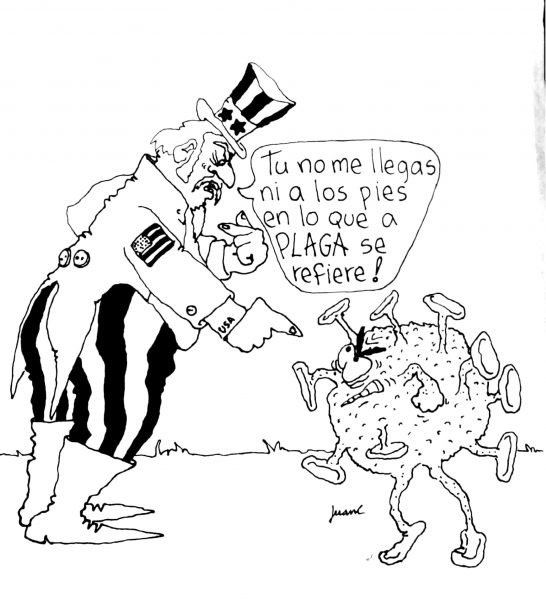 Juan fernández-caricatura