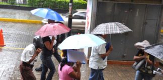 Lluvias de intensidad variable