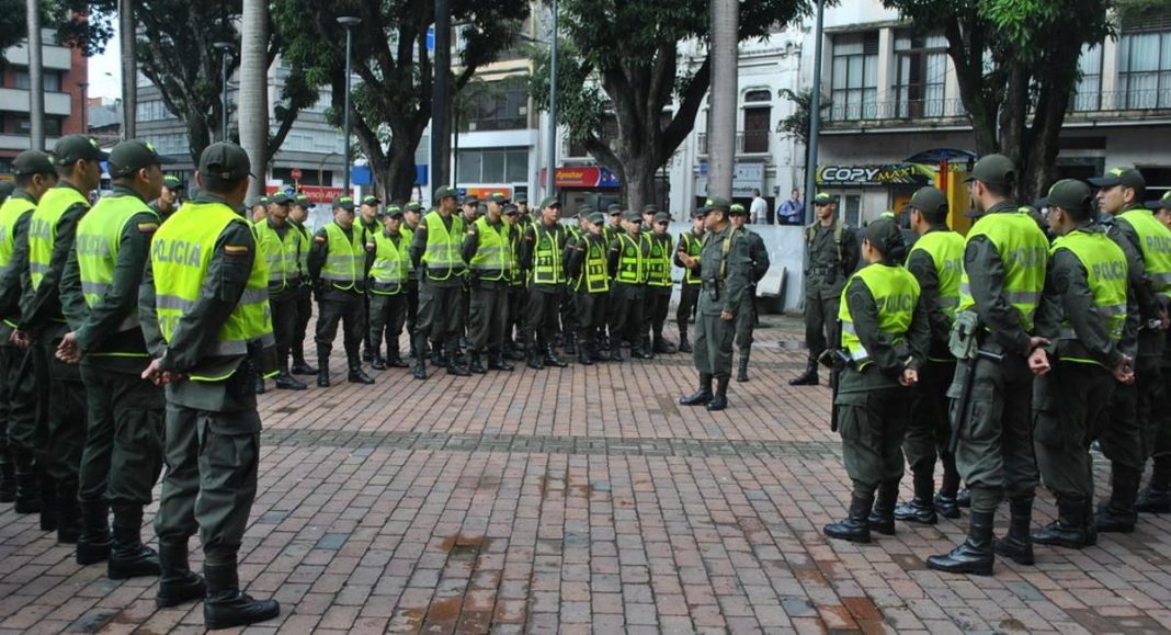 policia de colombia cidh-Colombia