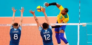 Brasil vence a Argentina en Voleibol olímpico masculino