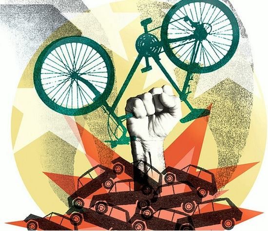 la revolucion viene en bicicleta 