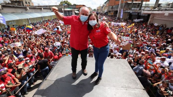 Simpatizantes del PSUV