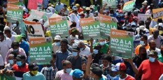 marcharon en Dominicana