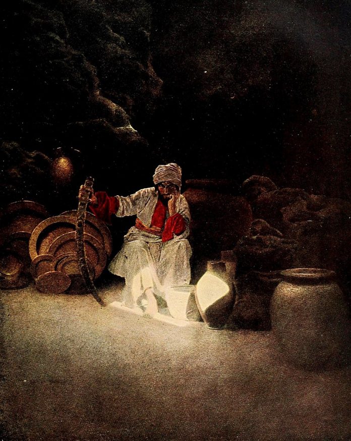Cassim by Maxfield Parrish, 1909