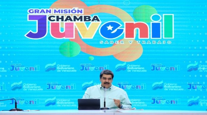 Maduro desde la Misión Chamba Juvenil llama a una economía diversificada