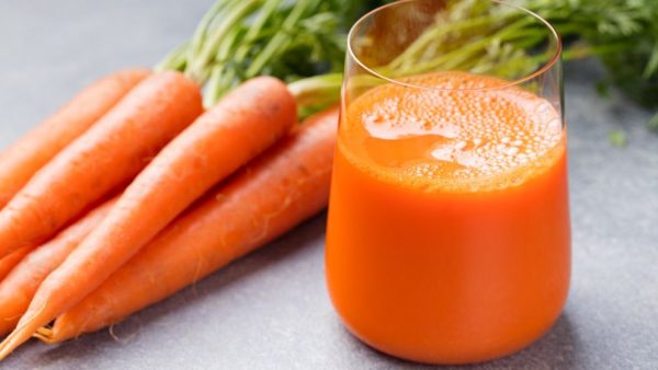 jugo de zanahoria