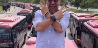 flota de autobuses