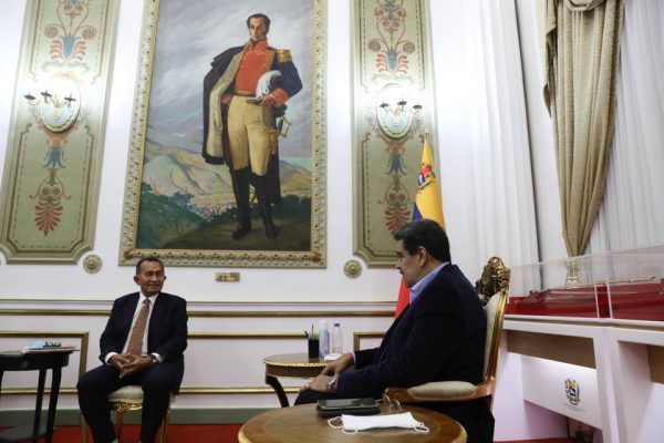 Gobernadores opositores de visita en Miraflores