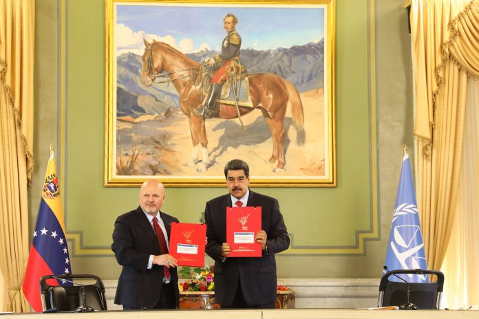 Venezuela y Fiscalía de la CPI firman memorándum de entendimiento